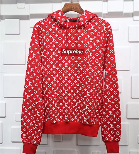 supreme louis vuitton shirt price|supreme lv hoodie price.